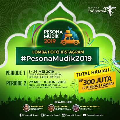 Wow, Lomba Foto IG #PesonaMudik2019...