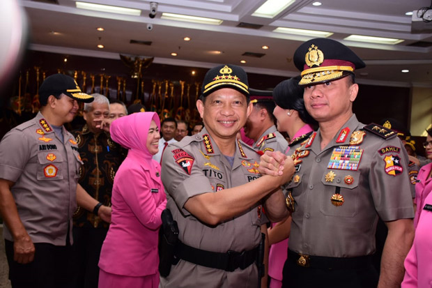 Belasan Perwira Tinggi...