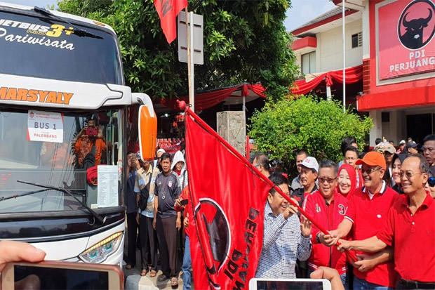 Mudik Gratis PDIP Tujuan...