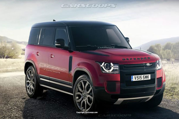 Penampakan Land Rover...