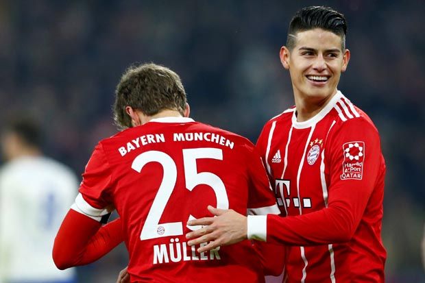 Dilepas Bayern James...