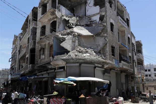 Rezim Suriah Bombardir...