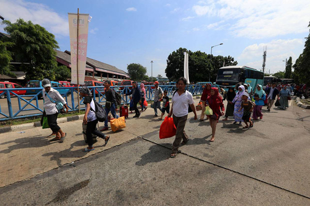 11 Ribu Pemudik Tiba...