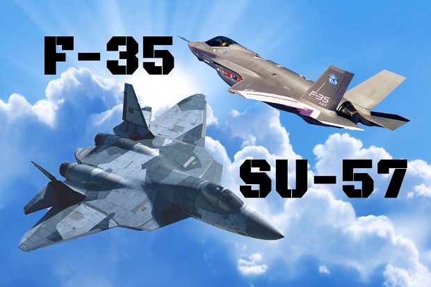 Jet Su-57 Rusia atau...