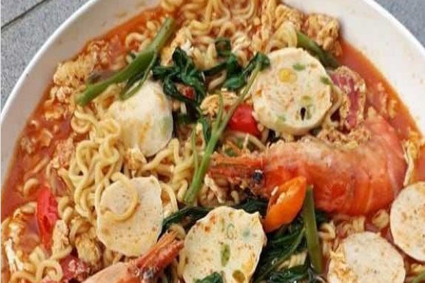 Indomie Kangkung Belacan,...