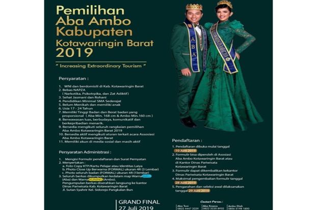 Dispar Buka Pendaftaran...