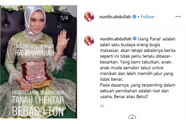 Viral Uang Panai Ratusan...