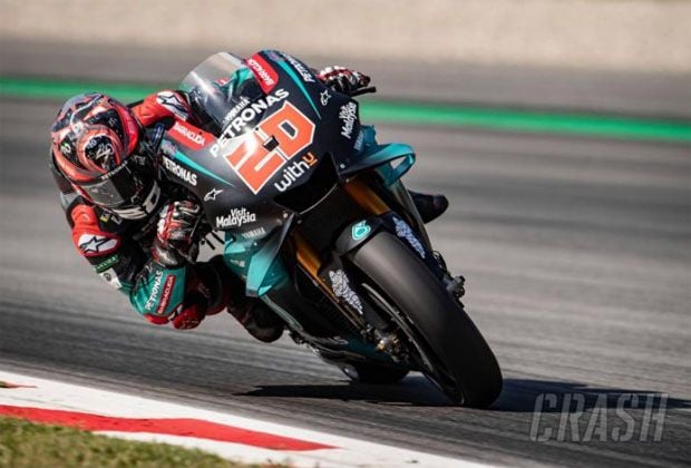 Fabio Quartararo Raih...