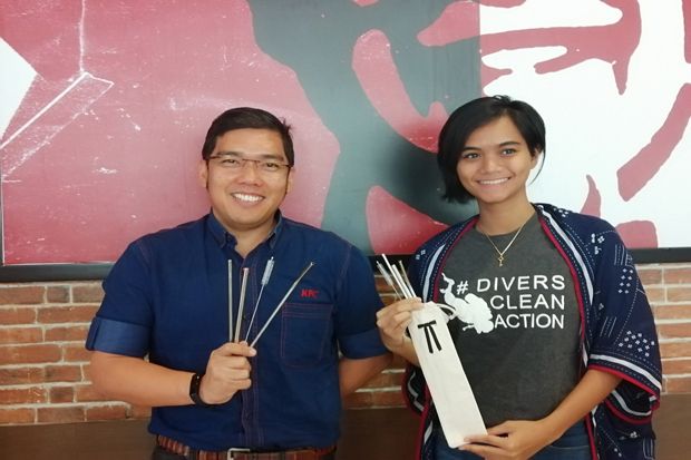 Sedotan Stainless KFC...