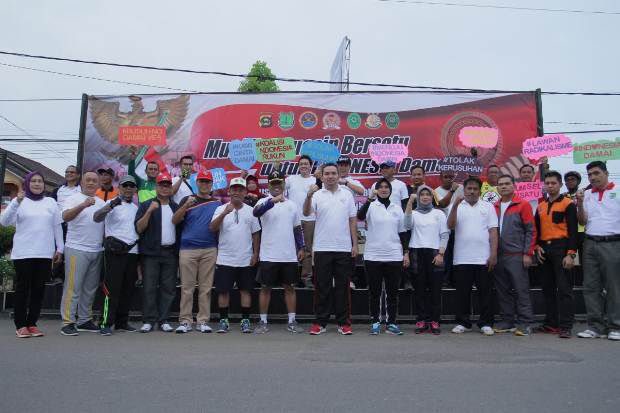 Sambut HUT ke-73 Bhayangkara,...