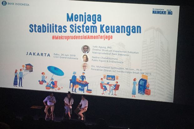 BI Gandeng Nadine Ajak...