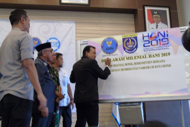 BNN dan Forkopimda Bersatu...