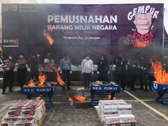 Gempur Rokok Ilegal...