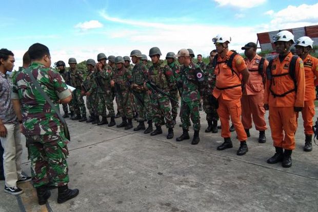Tim SAR Gabungan Dikerahkan...