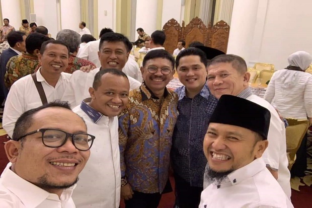 Bertemu Jokowi di Istana...