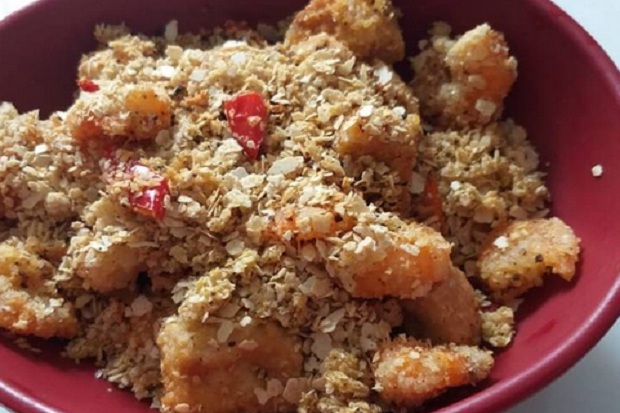 Ayam Goreng Sereal yang...