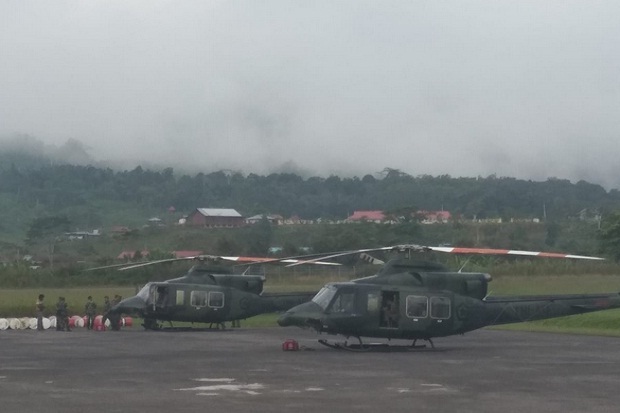 Heli MI-17 Belum Ditemukan...