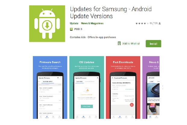 Aplikasi Pembaruan Samsung...