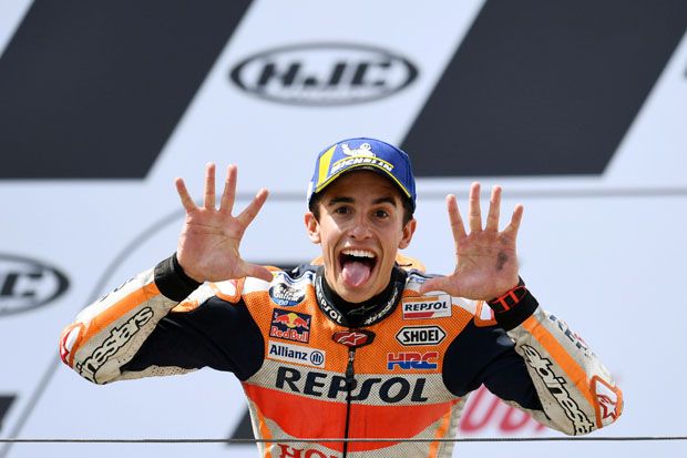 Rajai Sachsenring, Marquez...