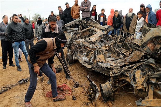 Operasi di Gaza, Pasukan...