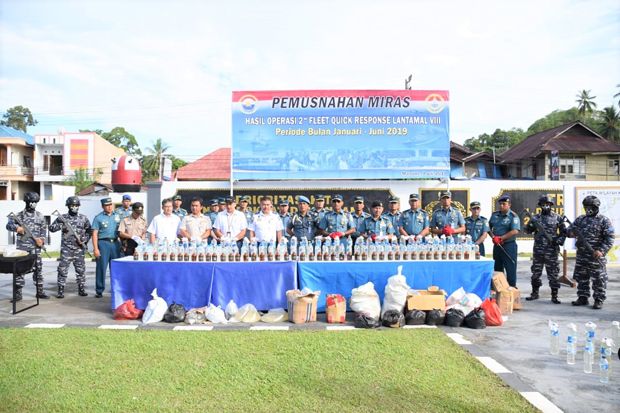 Lantamal VIII Musnahkan...