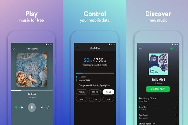 Spotify Lite Meluncur...