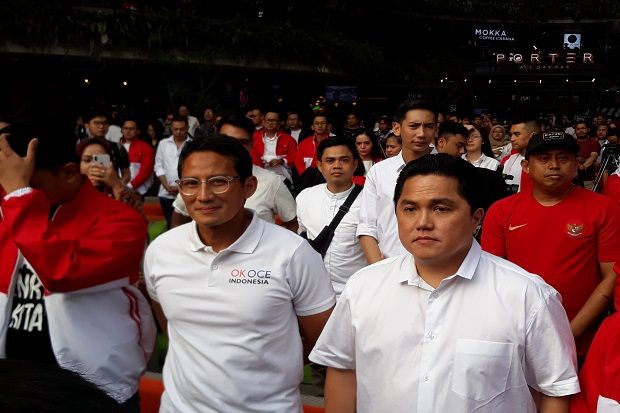 Giliran Sandiaga Uno...