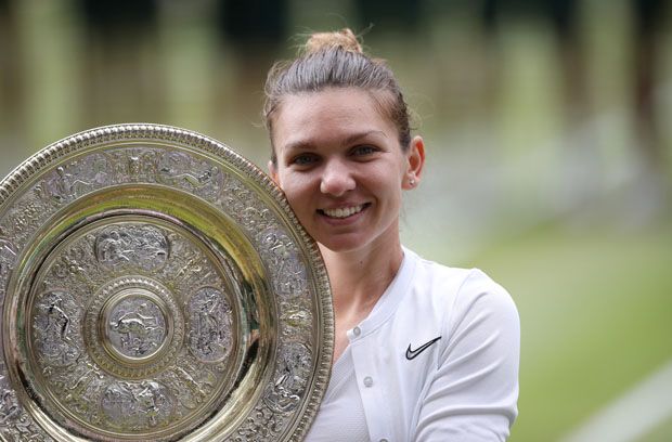 Simona Halep Juara Wimbledon...