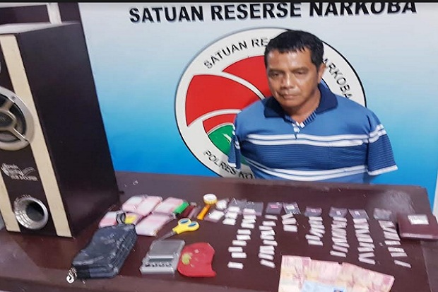Simpan 67 Paket Sabu...