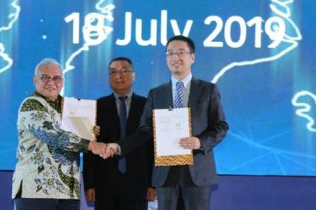 Kemnaker-Huawei Latih...