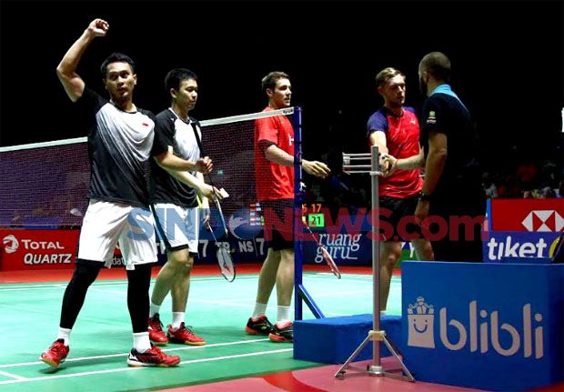 Ahsan/Hendra Wakil Pertama...