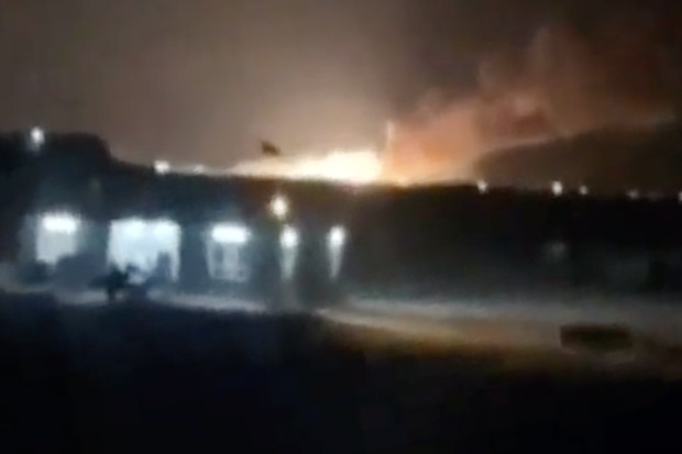 Drone Misterius Bombardir...