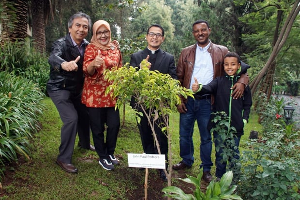 Penghijauan, KBRI Addis...