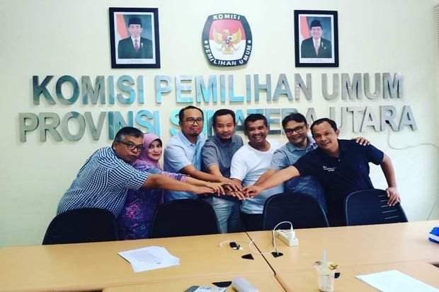 Jabat Ketua KPU Sumut,...
