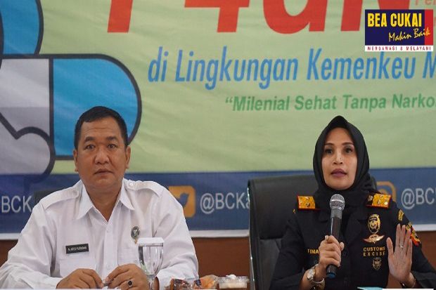 Bea Cukai dan BNNP Maluku...