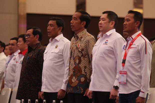 Bertemu Jokowi, Perindo...