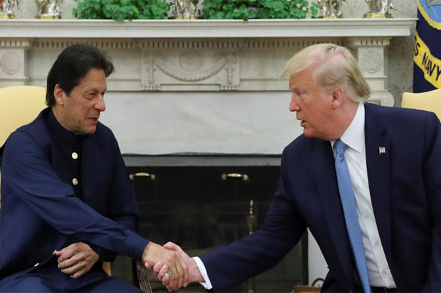 Trump dan PM Pakistan...