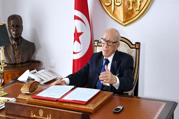 Presiden Tunisia Beji...