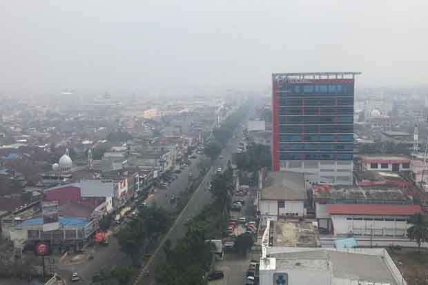 Dampak Karhutla, Kota...