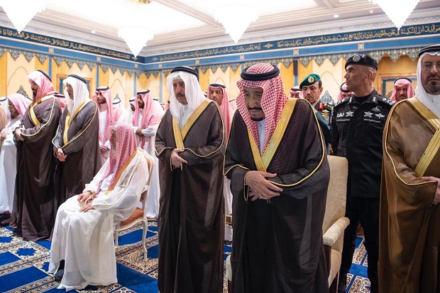 Raja Salman Salat Jenazah...