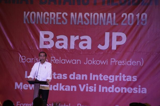 Jokowi Apresiasi Dukungan...