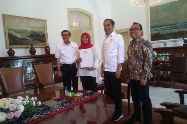 Bertemu Jokowi, Baiq...
