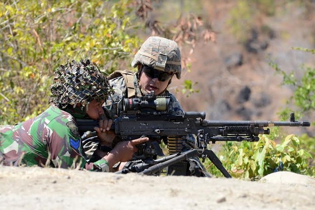 Aksi Prajurit Korps...