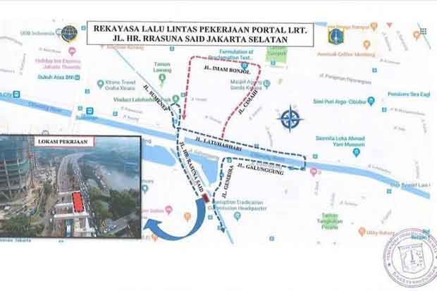 Imbas Pengerjaan LRT,...