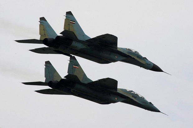 Jet Tempur Iran Jatuh...