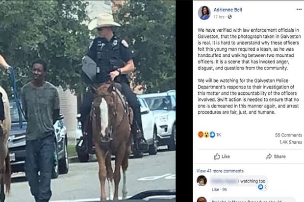 Viral Polisi Rasis AS:...
