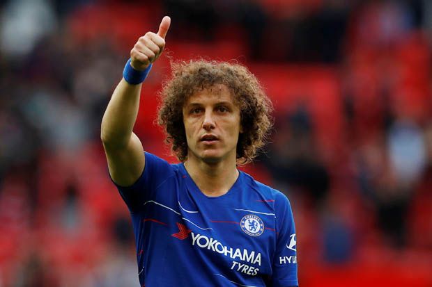 David Luiz Pemain ke-10...