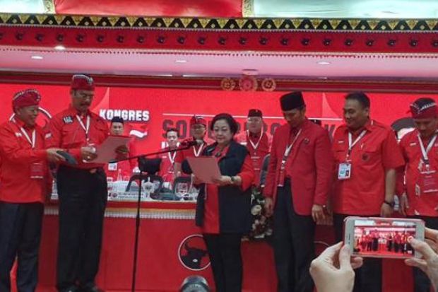 Kembali Jadi Ketum PDIP,...