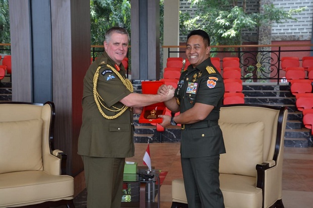 Bertemu KSAD New Zealand,...