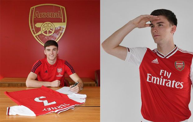 Kieran Tierney Resmi...